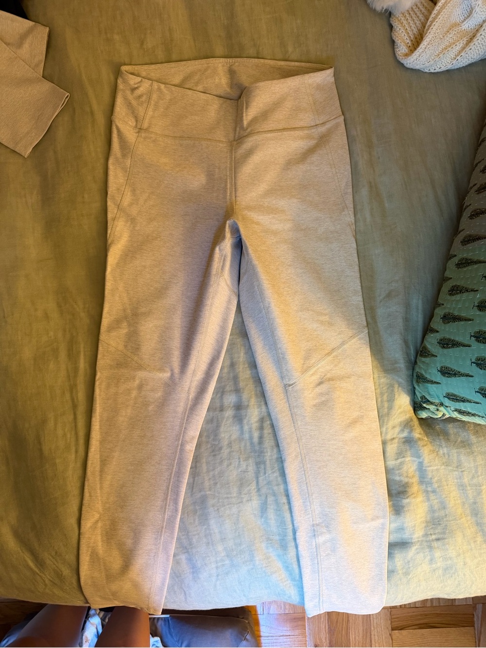 Outdoor Voices Oat Active Leggings